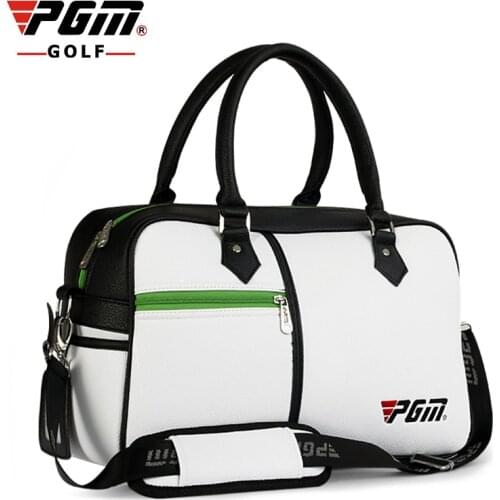 PGM brand golf clothing bag men and women sports PU ball bag large capacity clothes bag