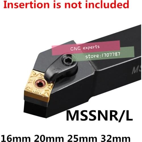 1PCS MSSNR1616H12 MSSNR2020K12 MSSNR2525M12 MSSNR3232P12 MSSNL1616H12 MSSNL CNC Lathe Cutting Tools External Turning Tool Holder