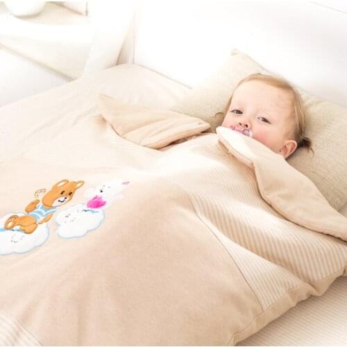 Childrens children sleeping bags are used in the four seasons,Childrens anti - kick envelope sleeping bag