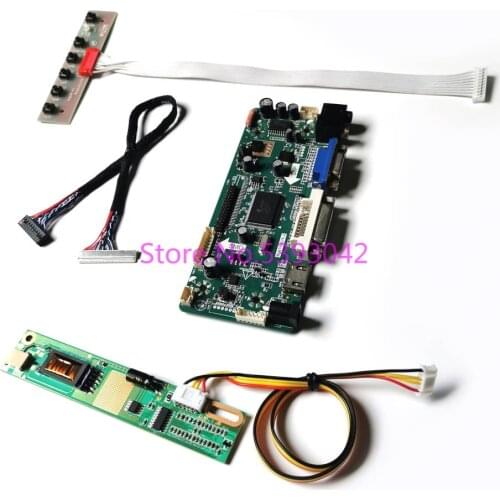 For LP154W01(TL)(D1)/(TL)(D2)/(TL)(D3)/(TL)(D4)/(TL)(D5) 15.4" 1280*800 VGA LVDS 30-Pin 1CCFL display controller board kit