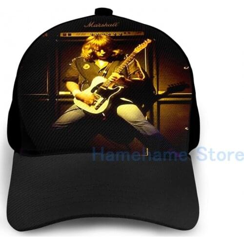 Fashion Rick Parfitt Basketball Cap men women Graphic print black Unisex adult hat