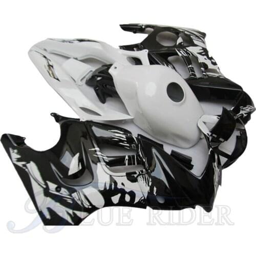 Motorcycle Parts for HONDA CBR 600 F3 Full Fairings Kits 1997 1998 CBR600 F3 97 - 98 Aftermarket Fairing White Black Bodyworks