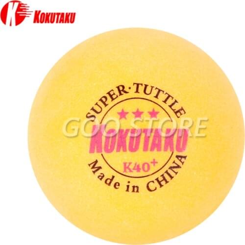 KOKUTAKU 3 Star K40+ Table Tennis Ball Professional Trianing Games Seamed ABS Plastic KOKUTAKU Ping Pong Balls