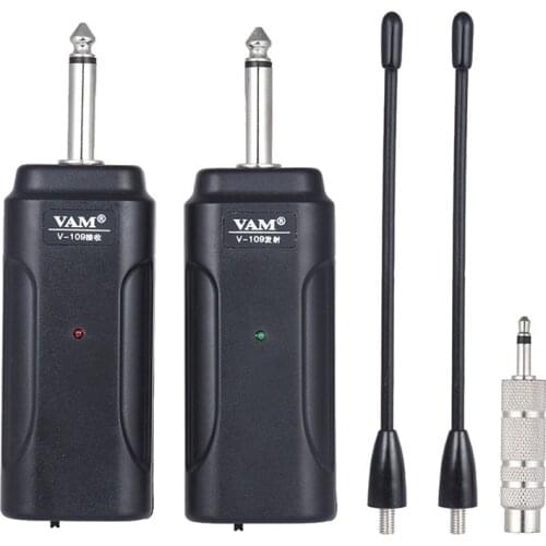 Portable Wireless Audio Guitar Transmitter Receiver System For Electric Guitar Bass Electric Violin Musical Instrument Wireless