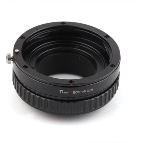 Pixco Adjustable Macro to Infinity Lens Adapter Suit For Canon EOS EF to Sony E Mount A6300 A5100 A6000 A5000 Camera