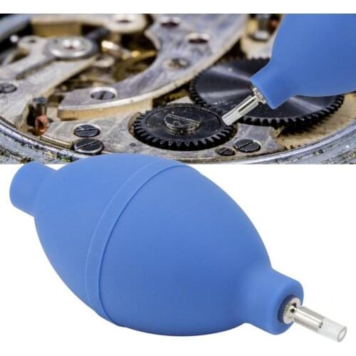 Rubber Watch Dust Air Blower Pump Soft Cleaning Wristwatch Parts Cleaner Blower Tool Watch Repair Tool Accessory for Watchmakeri