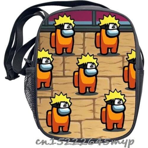 Among Us print mini messenger bag women handbag teenager girl small shoulder travel bags crossbody bag