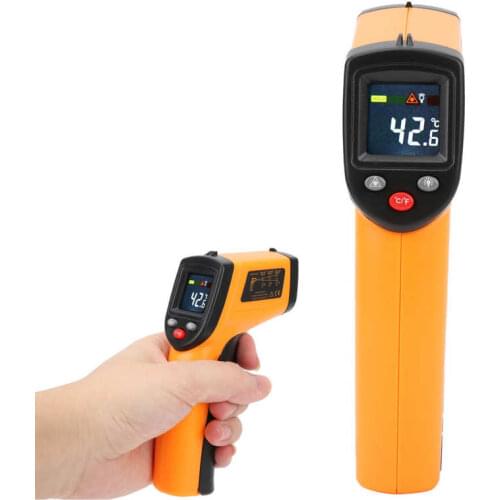 Temperature Gun Sturdy and Durable Infrared Thermometer for Cooking Home Repairs Pizza Oven (Not for Human)