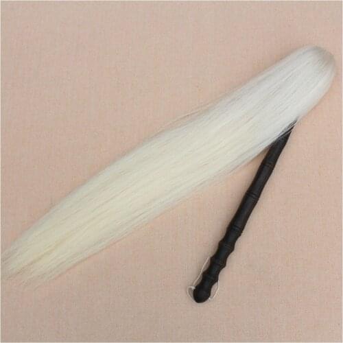 High Archives Tai Chi Whisk Buddha Dust You Really Ponytail Whisk Male Horse Tail White Ponytail Send Package