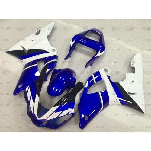 YZFR1 2000 - 2001 Plastic Fairings YZFR1 01 Full Body Kits YZF1000 R1 01 Blue White Black Motorcycle Fairing