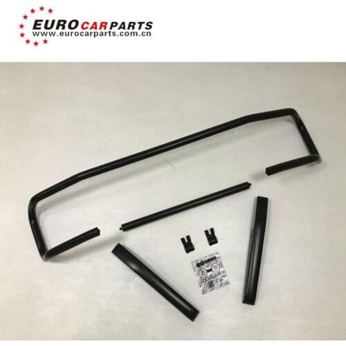 G63 stainless steel front bumper guard running board brush guard Black color fit for G class w463 G63 G65 brush guard