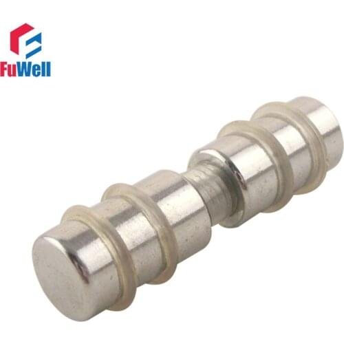 10pcs Glass Clamp Shelf Holder 11 x 43mm Double Side Glass Clip Shelf Support Brackets