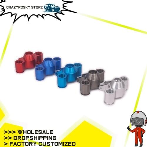 2PCS RCAWD Alloy Steering Block Knuckle For 1/10 Traxxas E-Revo Summit Slayer Maxx Rc Hobby Car Revo3.3 3903 3905 3908 4907 4908