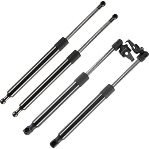 2 Rear Tailgate & 2 Rear Window Lift Support Kits Damper fits for Lexus SC430 2002-2010 Gas Spring Struts Rods Charged