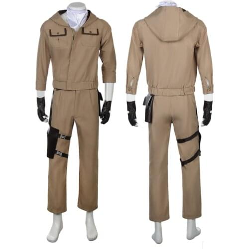 86-EightySix- Shinei Nouzen Costume Coffee Color Undertaker COS Full Set Uniform 86eightysix 86- Eighty Six - Cosplay Outfits