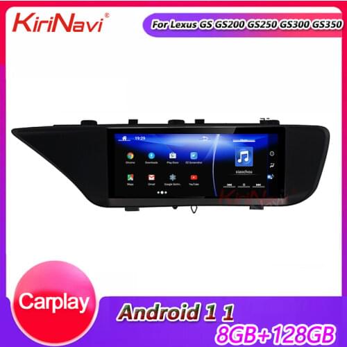 Kirinavi 10.3" Android 9.0 Car Radio For Lexus GS GS200 GS250 GS300 GS350 GS450 Car DVD Multimedia Player GPS WIFI 4G 2012-2017