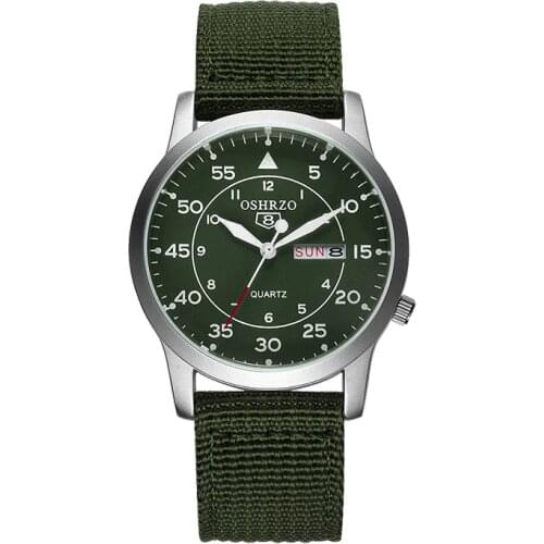 2021 Pilot 1963 Mens Watch Quartz Canvas Belt Military Aviation Men Watches Retro Creative Unique Fashion Military Male Clock