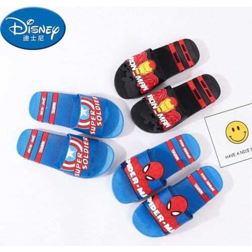 Disney car childrens slippers summer boys and girls frozen children indoor non-slip household cartoon baby sandals