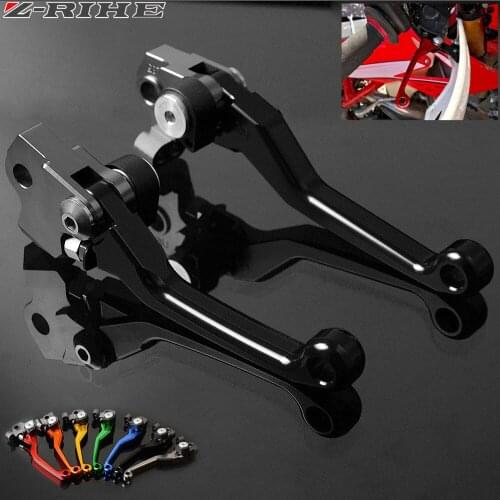 For honda CRF250R CRF 250 R CRF 250R 2004- 08 09 10 11 12 13 14 15 2016 Motorcycle Motocross dirt bike Pivot Brake Clutch Levers