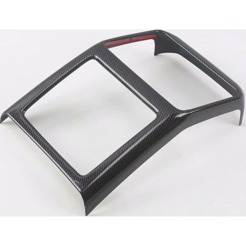 For Porsche Cayenne 2018 2019 2020 Interior Accessories ABS Matte Panel Rear Seat Air Conditional Vent Cover Trim styling