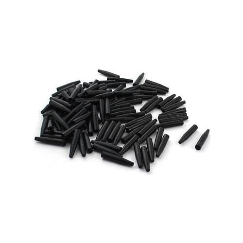 Hot selling 100Pcs 6x30mm Point Ended PCB Test Fixture Parts Plate POM Pressure Bar Black