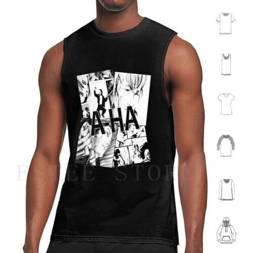 A-Ha Tank Tops Vest Aha A Ha Take On Me Pop Music Eighties 80S Back Norway Norwegian Take On Me