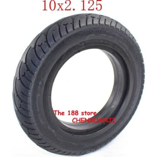 New 10x2.125 Tubeless Wheel Tyres Solid Tyre Fit for Electric Scooter Accessory Electric Scooter Tires