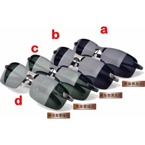 Personality Polarized Good Quality Sunglasses Driving CR-39 Resin Lens Anti UV400 99% Visible Soft Metal Bracket No, 3043
