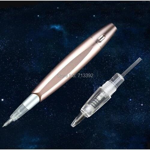 XIMUKA Newest Micro Permanent Makeup Machine Pen Eyebrow liner Lips Tattoo Microblading Machine