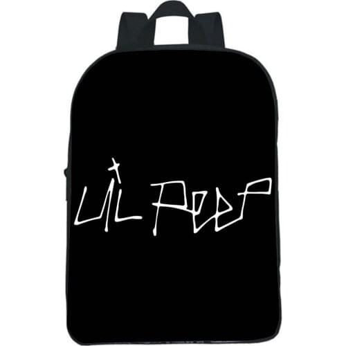 Lil Peep Backpack Children School Bags 3D Cartoon Rucksack Kindergarten Boy Girl Bookbag Mini Backpack Fashion Popular Mochila