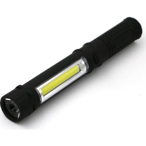 Pen-shaped LED flashlight USB rechargeable working light with magnet multi-function lighting maintenance lamp maintenance lamp