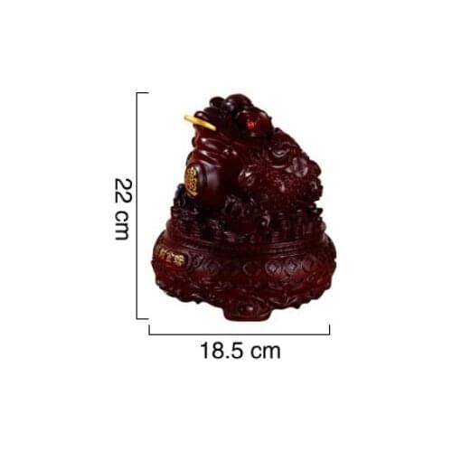 GOLD TOADS PLACED BY THE THREE - FOOT GOLD CICADA CASH REGISTER COMPANY OPENED GIFTS HOME DECORATION ARTWARE WINE CRAFTS STATUE