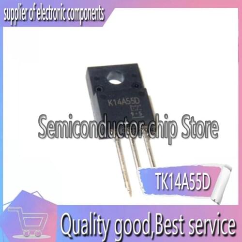 10pcs/lot K14A55D TK14A55D New stock TO-220F 550V 14A