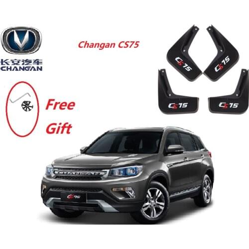4pcs/set Auto Car fender mudflaps fender mud guard Mudflap for Changan cs75 chang an car