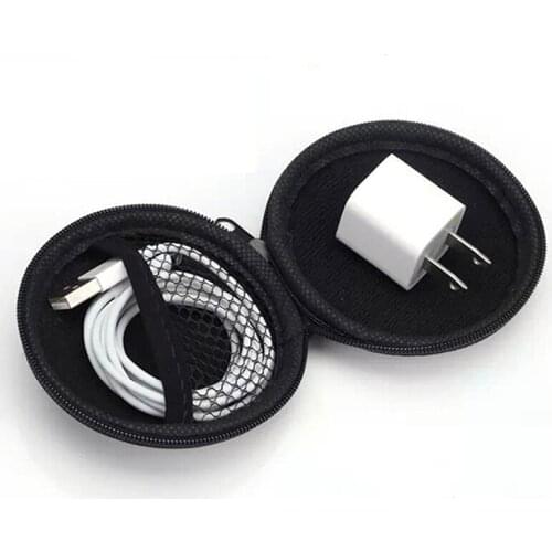 Earphone Case Storage Box For Earphone/U Disk/USB Cable/Earbuds Multifunctional Portable Bag For Headphone Accessories