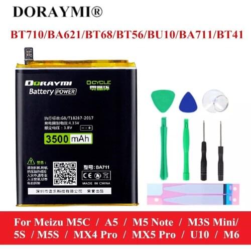 Doraymi Meizu M6 Phone Batteries