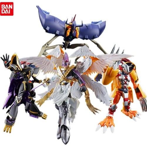 Digivolving Spirits WarGreymon Kanzen Henkei Figure Digimon Adventure 05 Alphamon 06 Holy Angemon Model Action Anime Figure Toys
