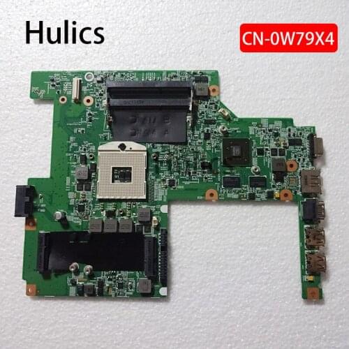 Hulics Original CN-0W79X4 0W79X4 W79X4 Main Board For Dell Vostro V3500 3500 Laptop Motherboard HM57 DDR3