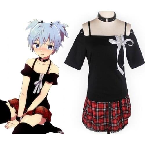 Assassination Classroom Shiota Nagisa Dress Cosplay Costume