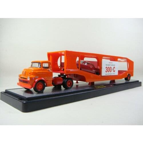 M2 Machine 1/64 Dodge transporters carry trucks Diecast Collection of Die-casting Simulation Alloy Model Children Toys
