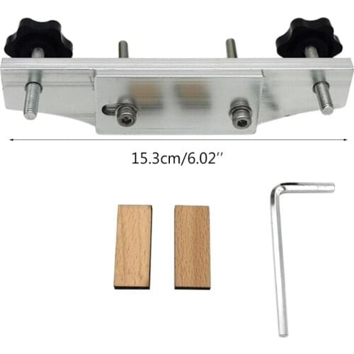 Metal Guitar Bridge Clamp Stainless Steel Guitar Bridge Bonding Tool for Luthiers Guitar Accessories