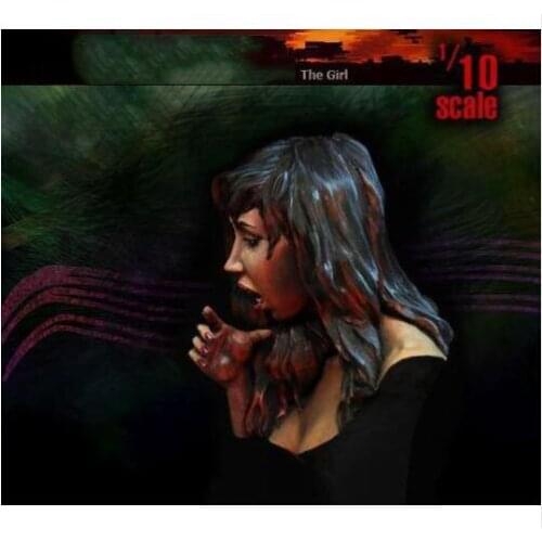 1/10 Female modern girl with short hair high 60mm toy Resin Model Miniature Kit unassembly Unpainted