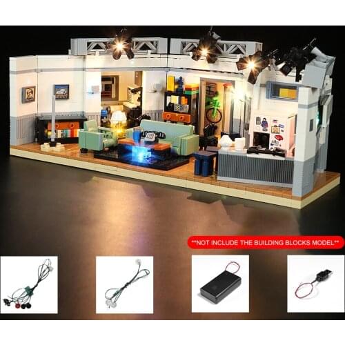 BrickBling Led Light Kit For Ideas 21328 Seinfeld Officially Announced Collectible Model Toy (No Building Blocks)