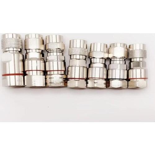 NJ-1/2 feeder cable connector 50-12 cable N connector Coaxial cable connector 10pcs/lot