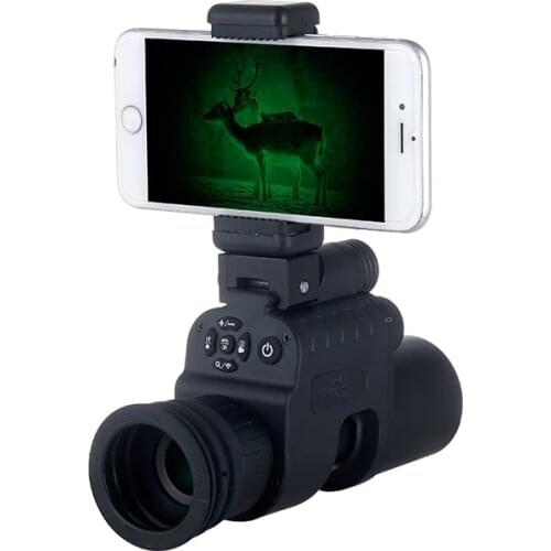 IE-01 Infared Night Vision Scope Camera wifi APP Hunting Night Vision Riflescope Red dot Sight IR Night Vision Optics 21mm Rail