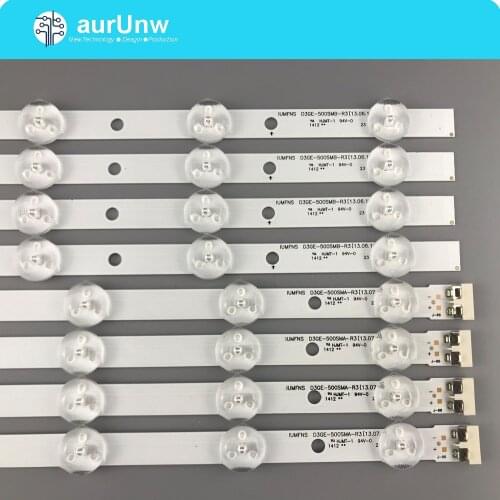 LED strips For SAMSUNG 50'' TV UN50FH5030 T500HVF02.2 BN96-28770A BN96-28771A D3GE-500SMA/B-R3/R2 2013SVS50 3228N1 B2 L08 REV1.7