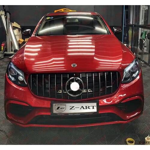 Z-ART GLC 63 body kit for Mercedes Benz GLC COUPE W253 2016-2019 for GLC AMG 63 looks body kit for GLC COUPE retrofit body kit