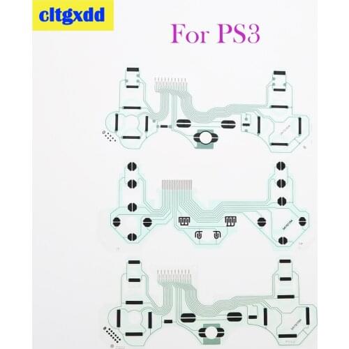 Cltgxdd 10Pcs For PS3 Controller Dualshock 3 SA1Q135A/160A/159AVibration Conductive Film Controller Ribbon Circuit Board