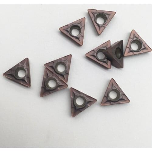 10pcs TCMT110204 VP15TF carbide turning insert TCMT21.51 VP15TF Internal Turning Tool Lathe Tool CNC Cutter Cutting Tool insert