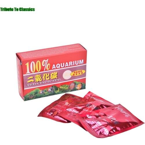 36pcs CO2 Tablets Carbon Dioxide For Aquatic Plants Fish Tank Aquarium Hot sale 36tab- Planted Diffuser Novelty Design Package